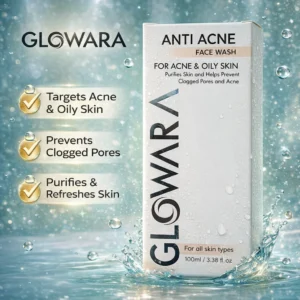 glowara anti acne face wash