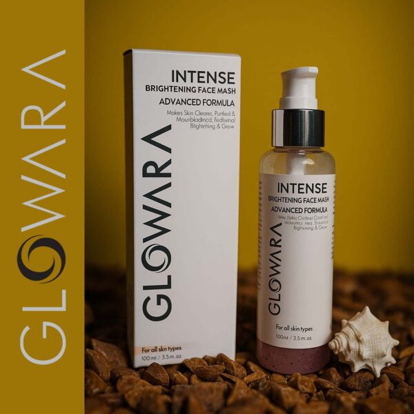 glowara intense brightening face wash