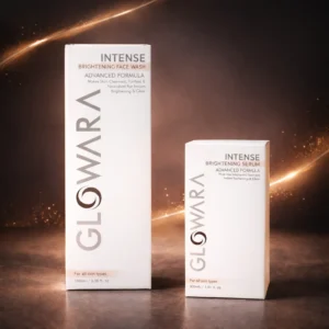 glowara brightening face wash + serum combo